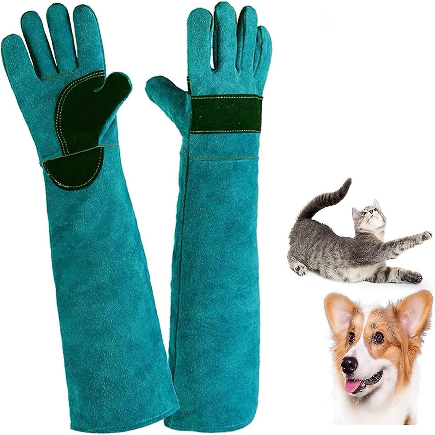 60cm Bite Resistant Gloves for Animal Handling - Anti-Bite Work G