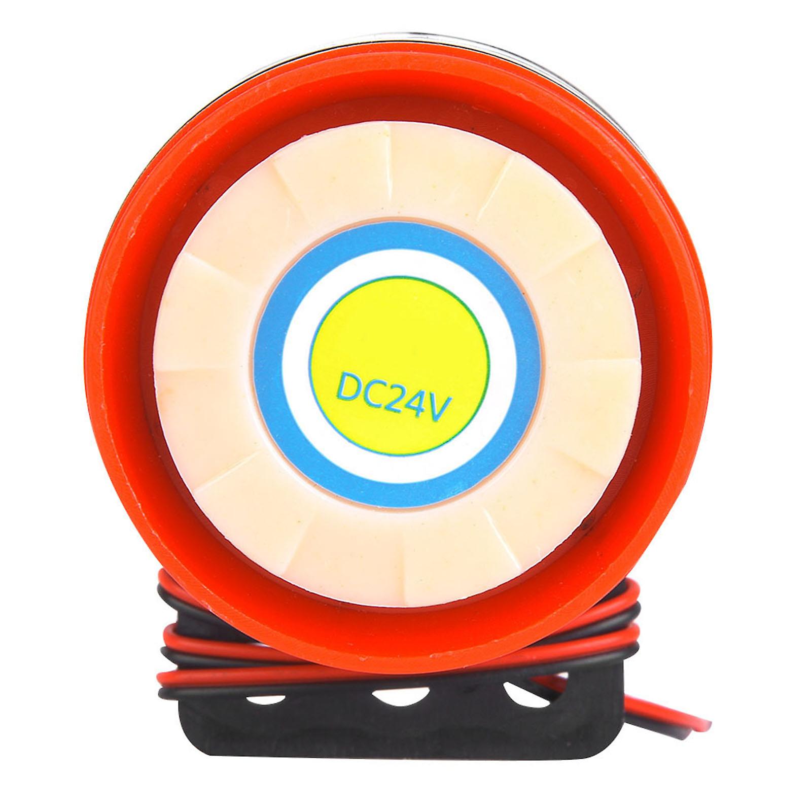 24V DC Active Buzzer Alarm 110dB Loud Beeper with Wire for DIY Electronics Projects Security Systems and Devices