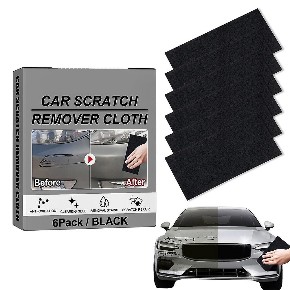 6 Pack Nano Cloth for Car Scratch Repair - Multi Purpose Solution for Small Scratches