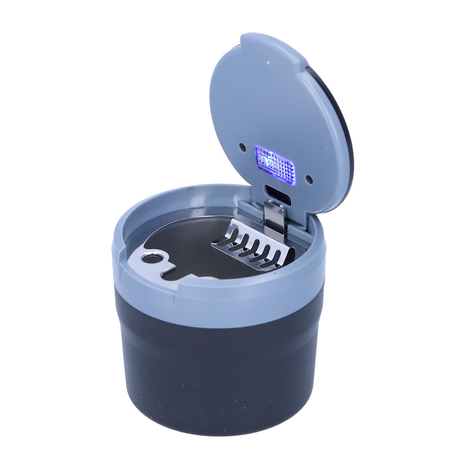 LED car ashtray container smokeless design for auto