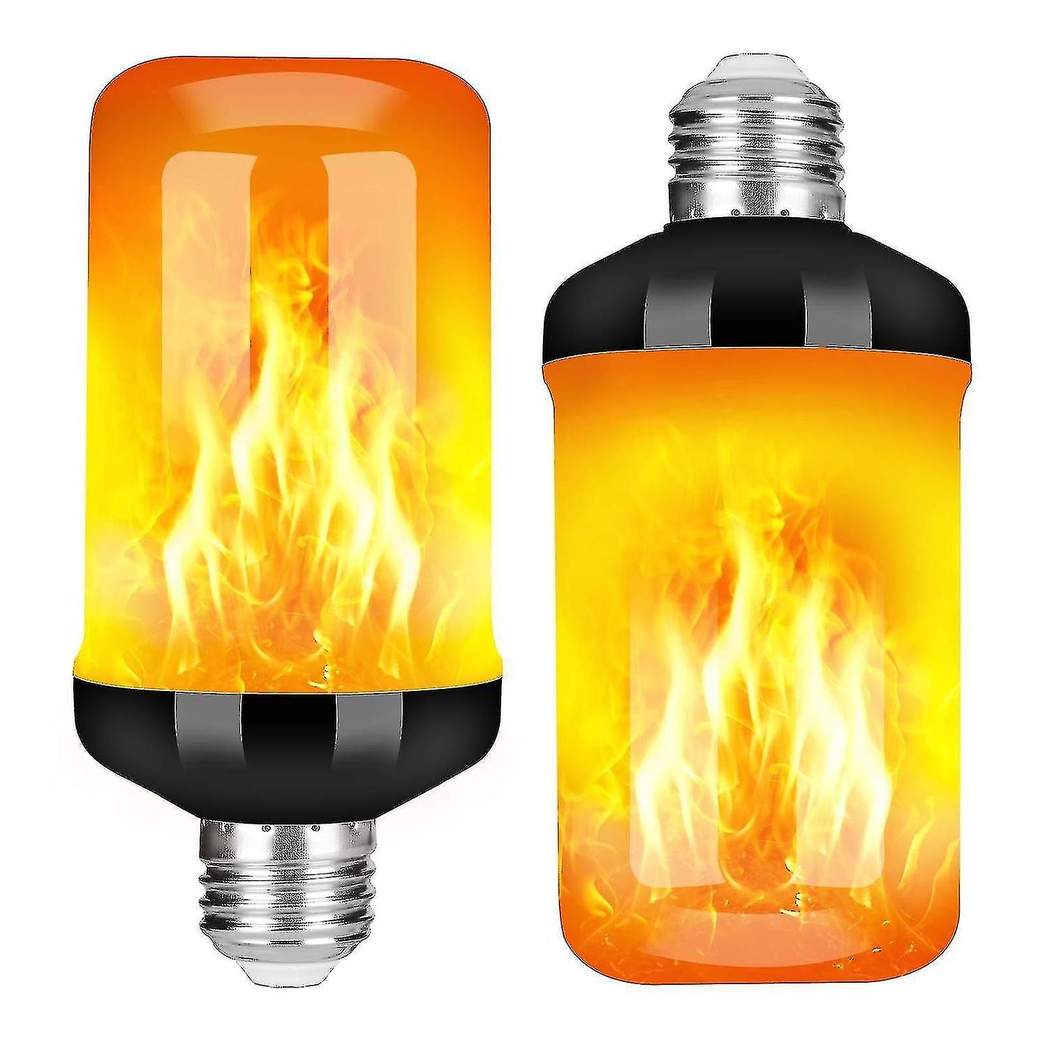 Led Flame Effect Bulb, Upgrade 4 Kinds Of Flashing Christmas Decoration Lights, Very Good Quality E2