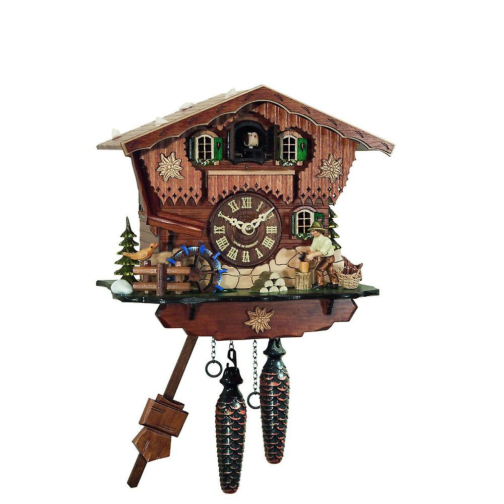 Engstler - 408 SQM - Cuckoo Clock - Quartz - Walnut