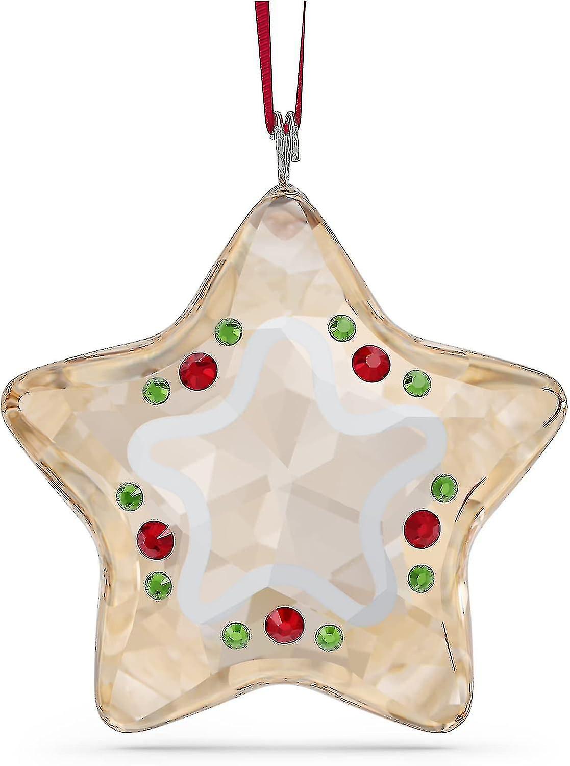 Ornament Holiday Cheers Gingerbread Candy Cane Gingerbread Star
