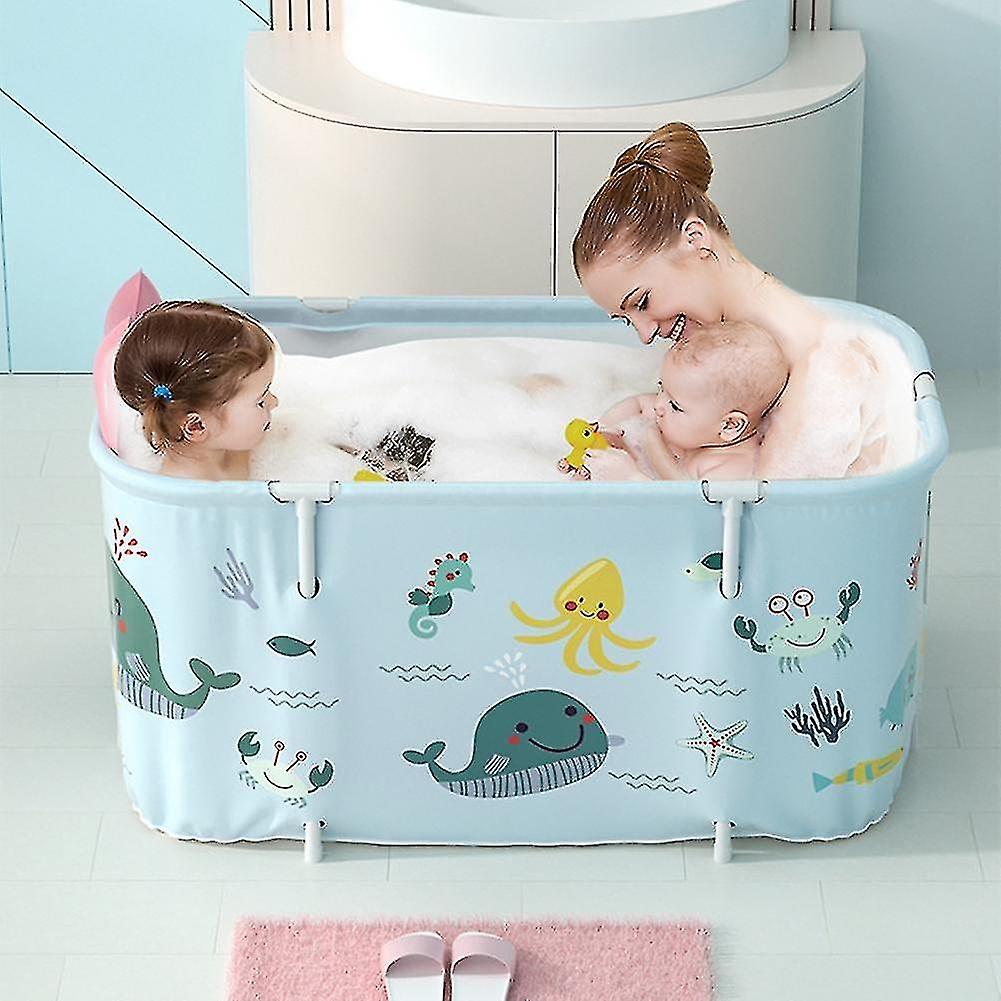 Baignoire pliante Baignoire extérieure non gonflable portable Baignoire domestique pour adultes et enfants