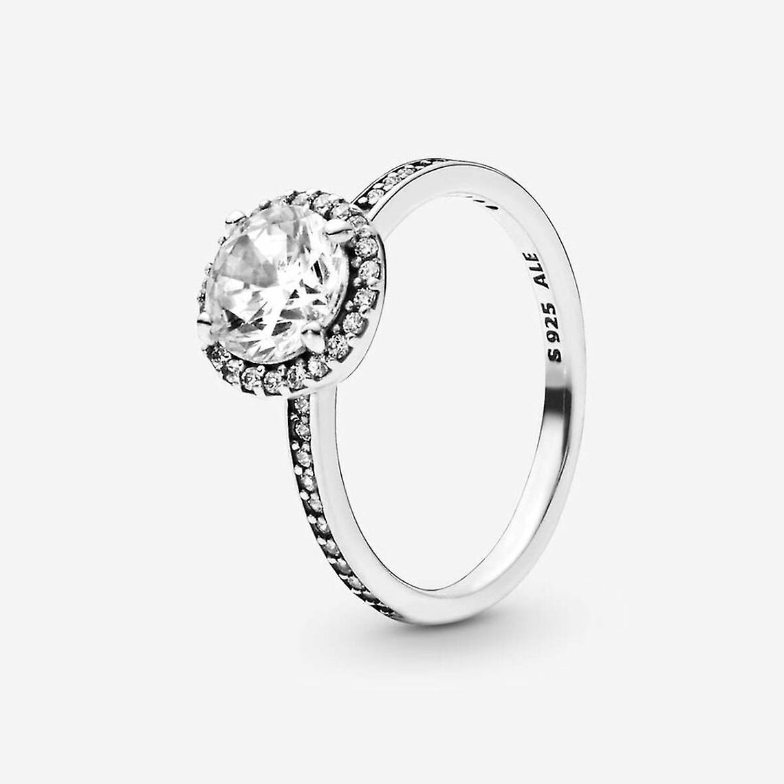 Pandora Timeless Halo Ring Sparkling Round