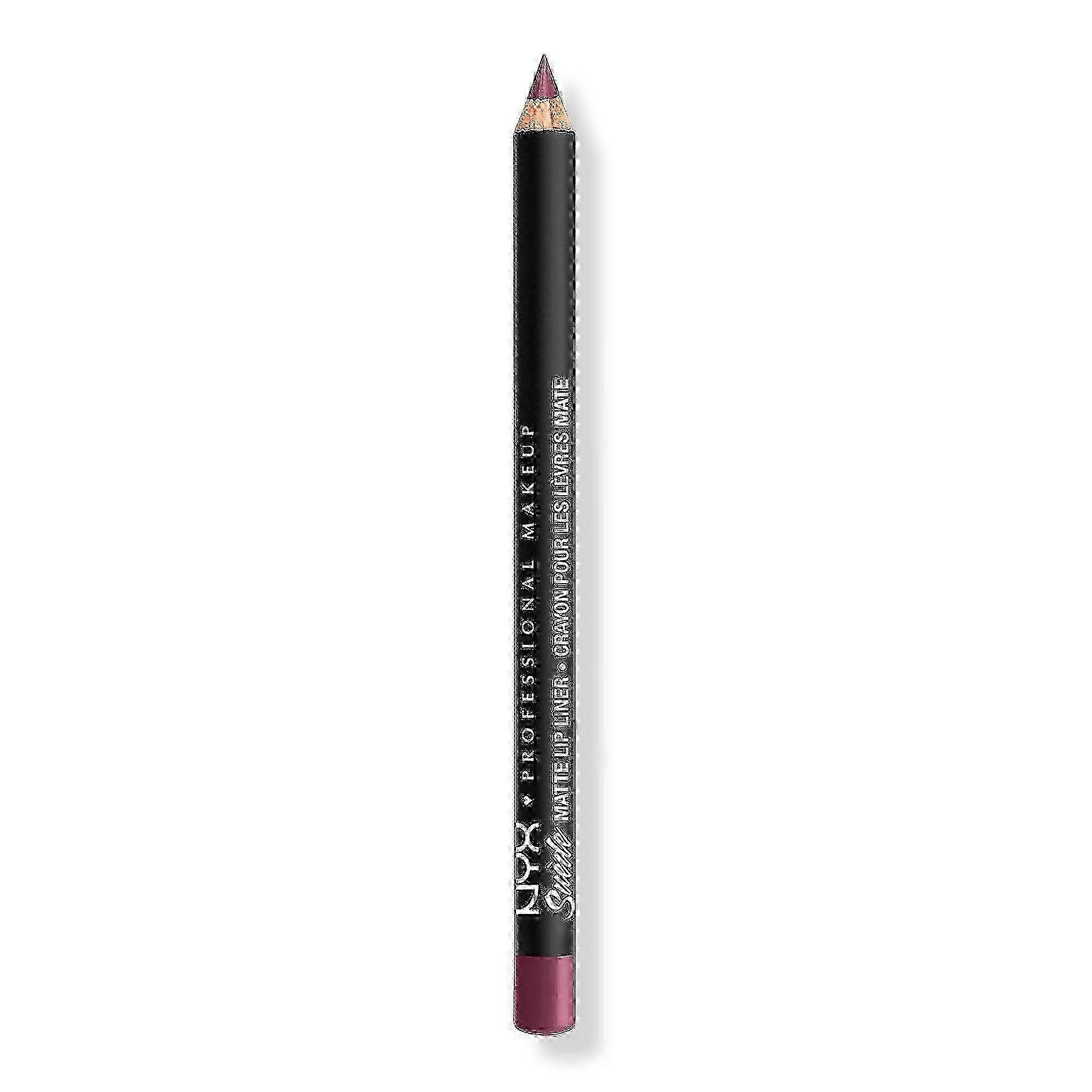 Nyx Professional Makeup Suede Matte Velvet Vegan Lip Liner, Prune, 0.03 Oz