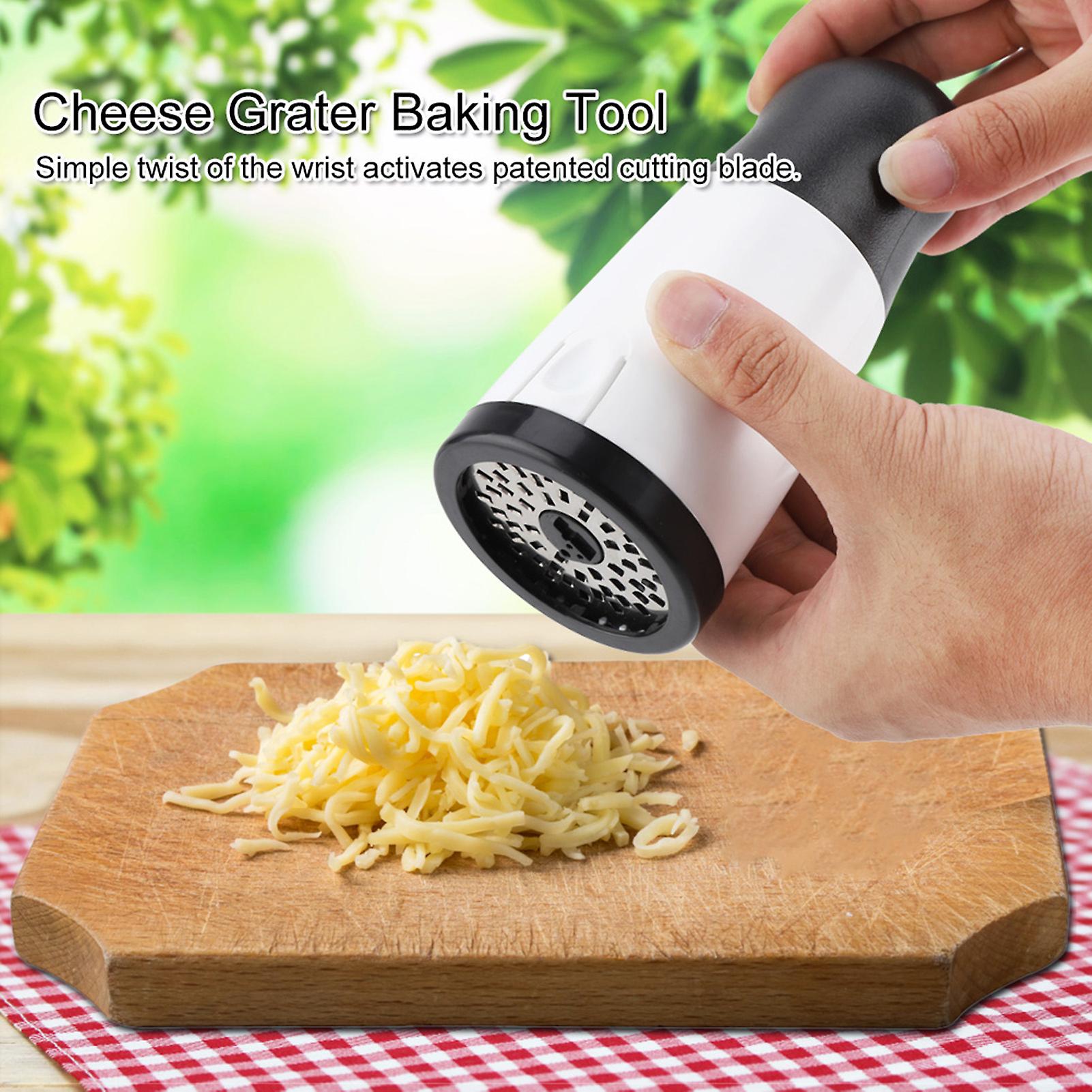 Manually Cheese Shredder Cheese Mill Grater Thickness Adjustable Kitchen Tool