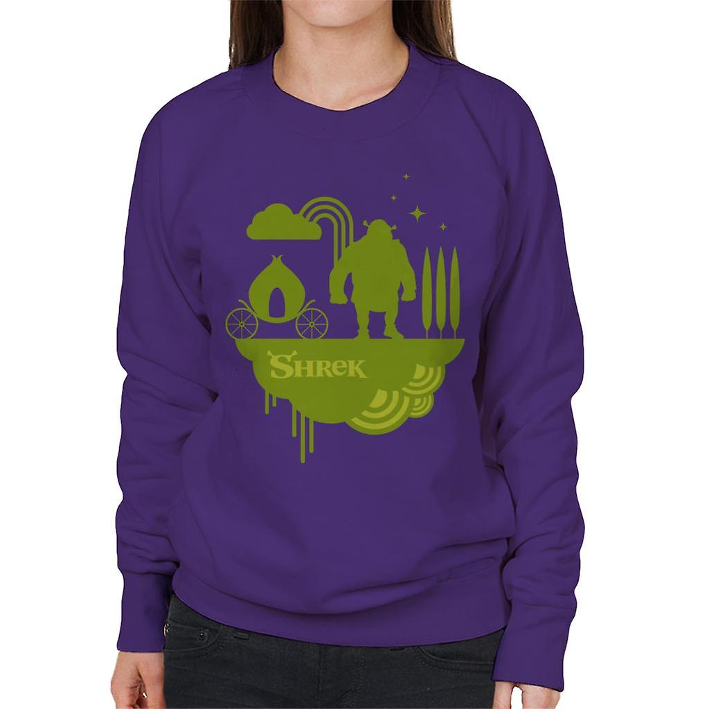 Shrek Silhouette Women's Sweatshirt