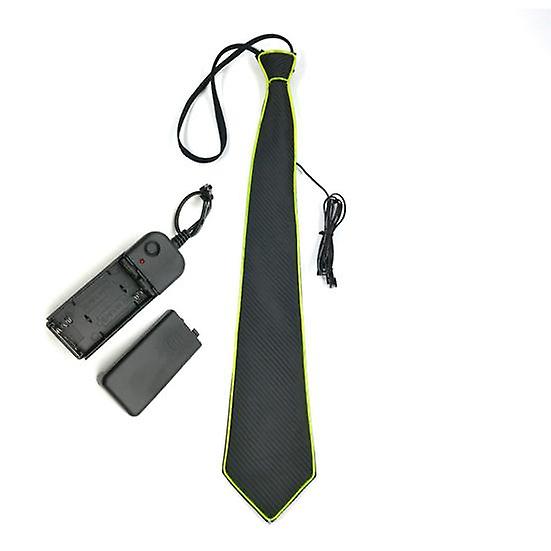 LED Glowing Tie Men Women Luminous Light Up Necktie Party Decoration Halloween Parties Cosplay Props