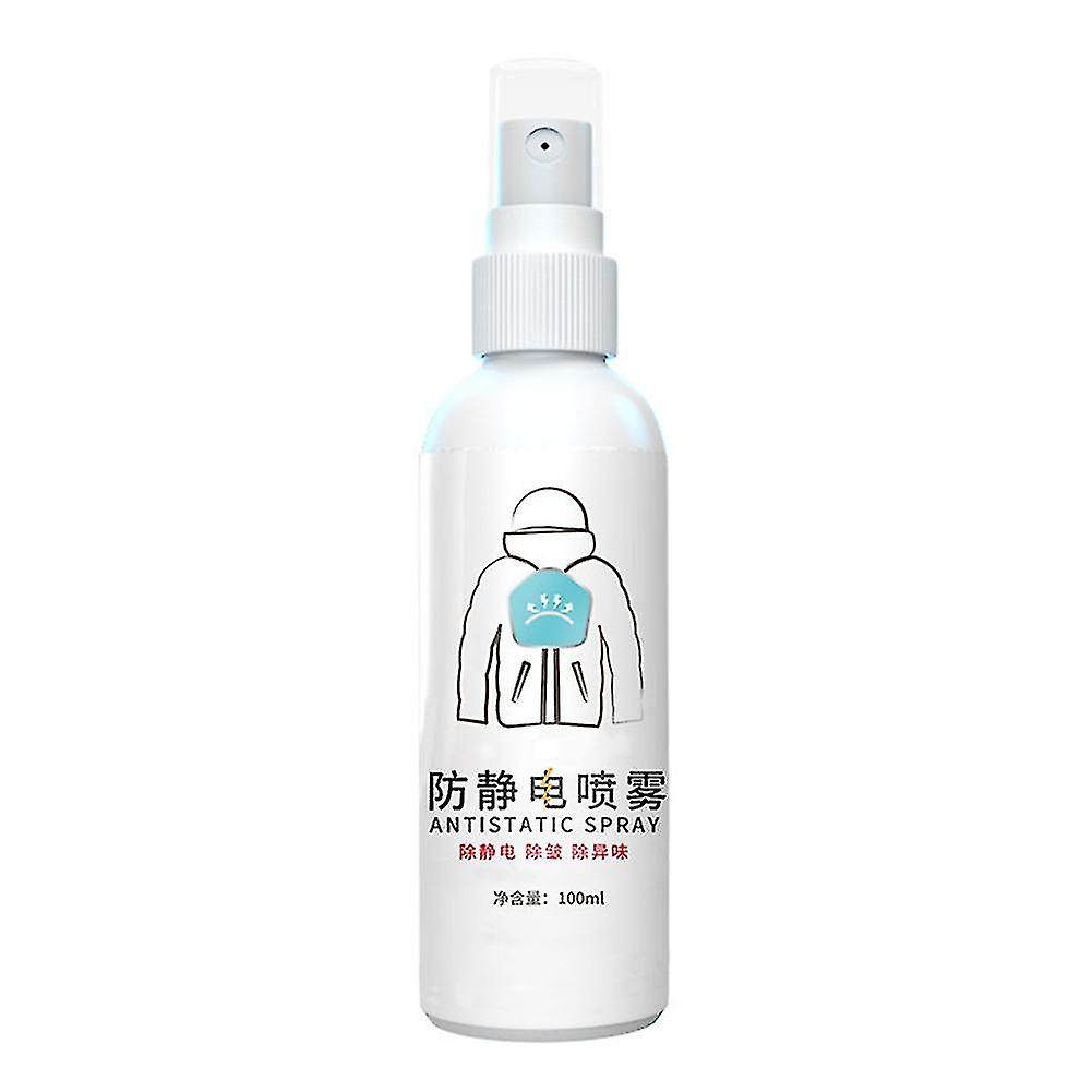 Statisk spray för hår Minska statisk klibbning Lukt Eliminator Statisk reducerare för hår Tröja Byxor Dörrhandtag Kläder Kjolar