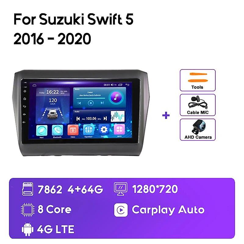 Android 12 Autoradio Per Suzuki Swift 5 2016 - 2020 Auto Multimedia Video Player Navigazione Stereo Gps 4g Carplay Autoradio