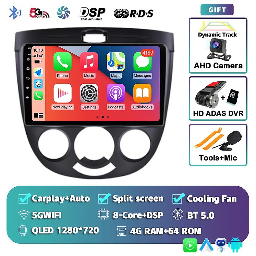 Android 13 Carplay Auto For Chevrolet Lacetti J200 Buick Excelle Hrv Car Radio Multimedia Player Video Gps Stereo Wifi 2din Dsp