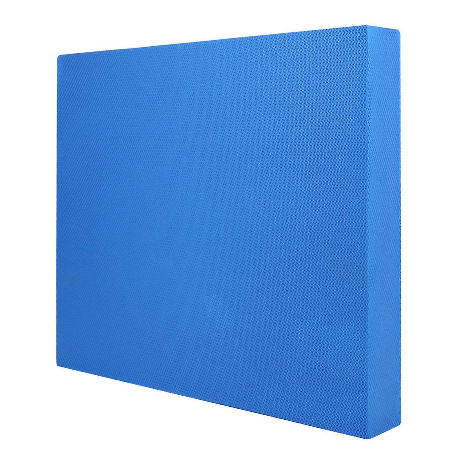 Soft Yoga nce Cushion Pad Training Padded Waist Abdomen Exercise Fitness Mat EquipmentS blue
