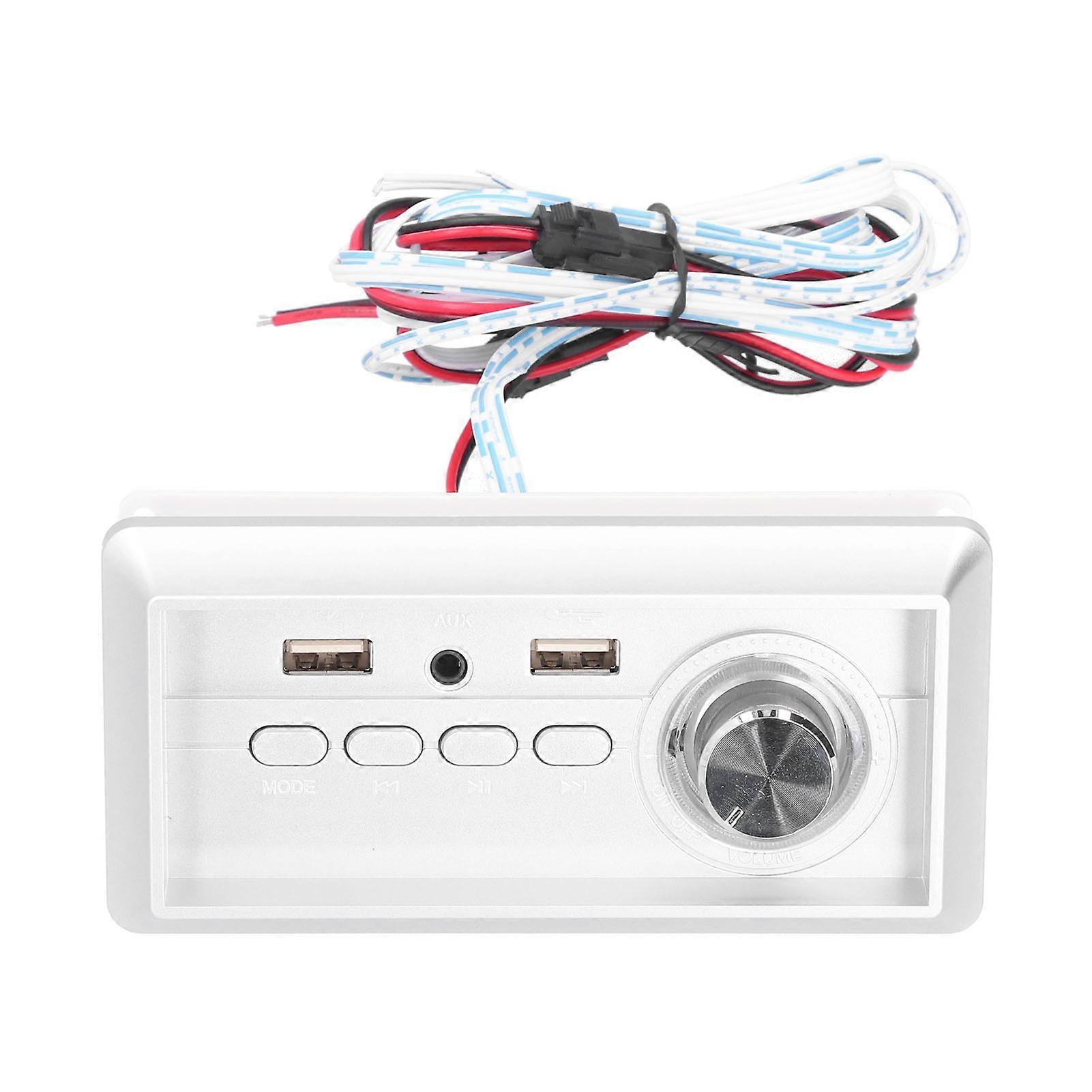 Power Amplifier Player 5v 5w+5w Bluetooth 5.0 Mp3 Audio Panel Player With Aux Input