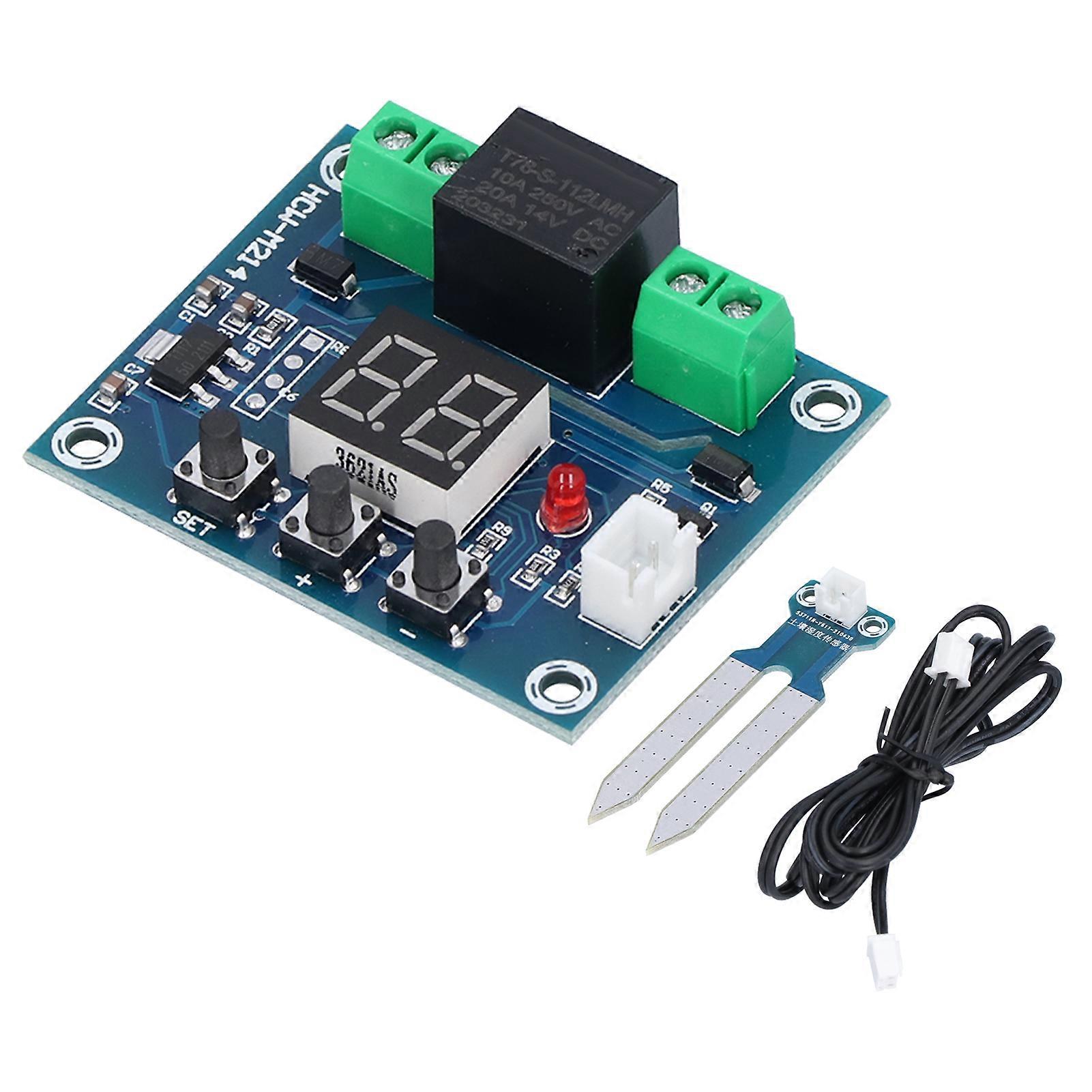 Moisture Controller Module HCW-M214 12V Soil Digital Humidity Sensor Controller Board for Automatic Watering System