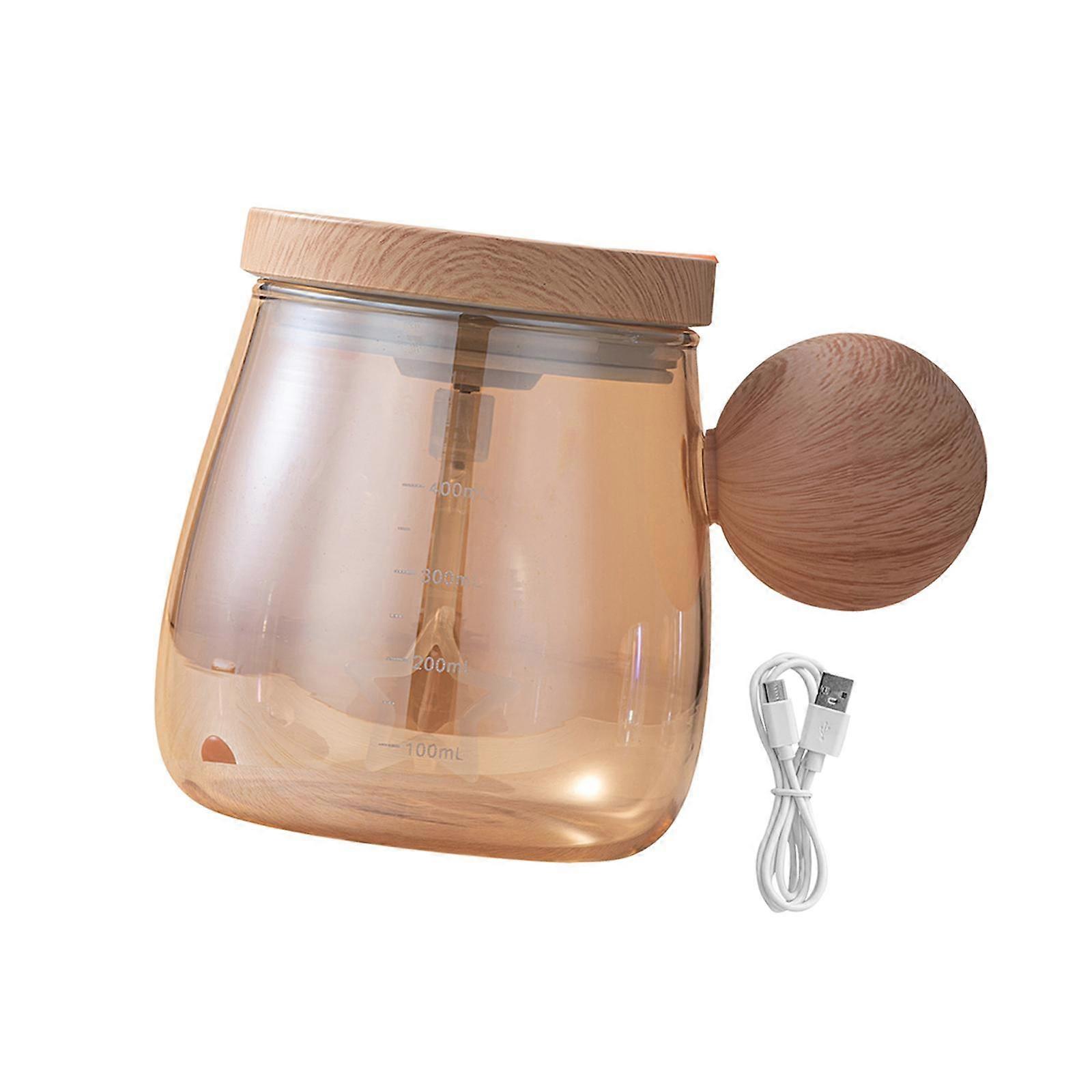 Self Mixing Mug Portable Rotating Automatic Stirring Cup for Office Style A