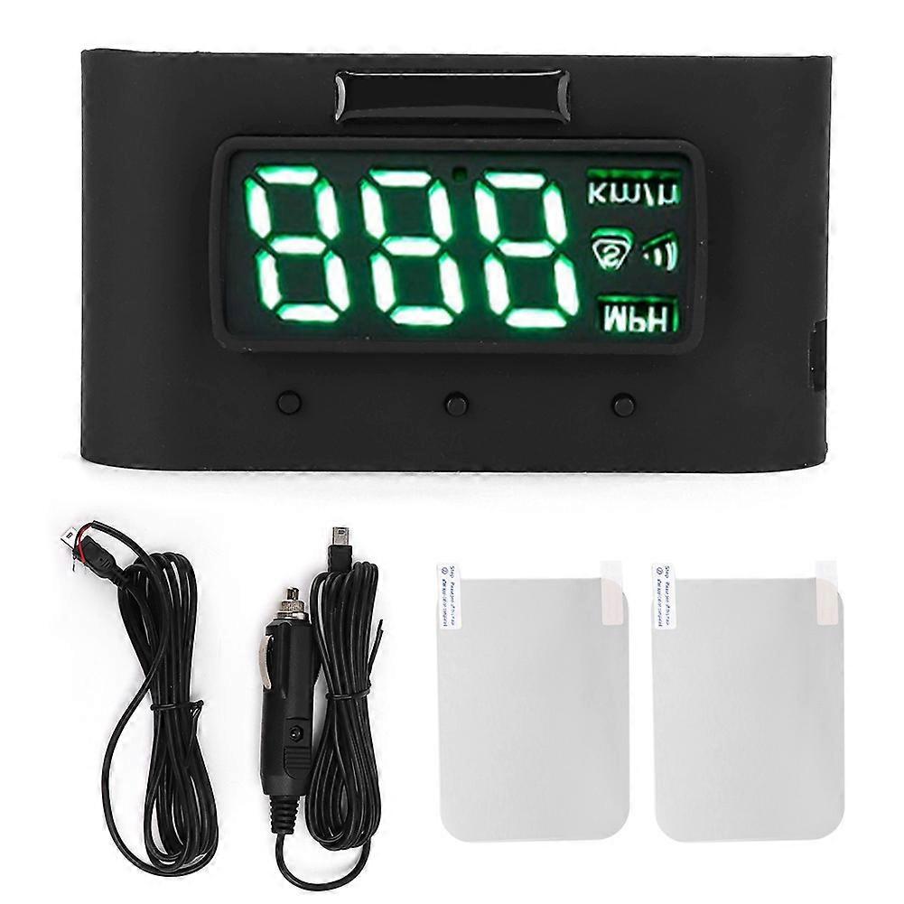 SINCOTECH 12V Car Universal HUD Head Up Display GPS Speed Warning Alarms System E2U811
