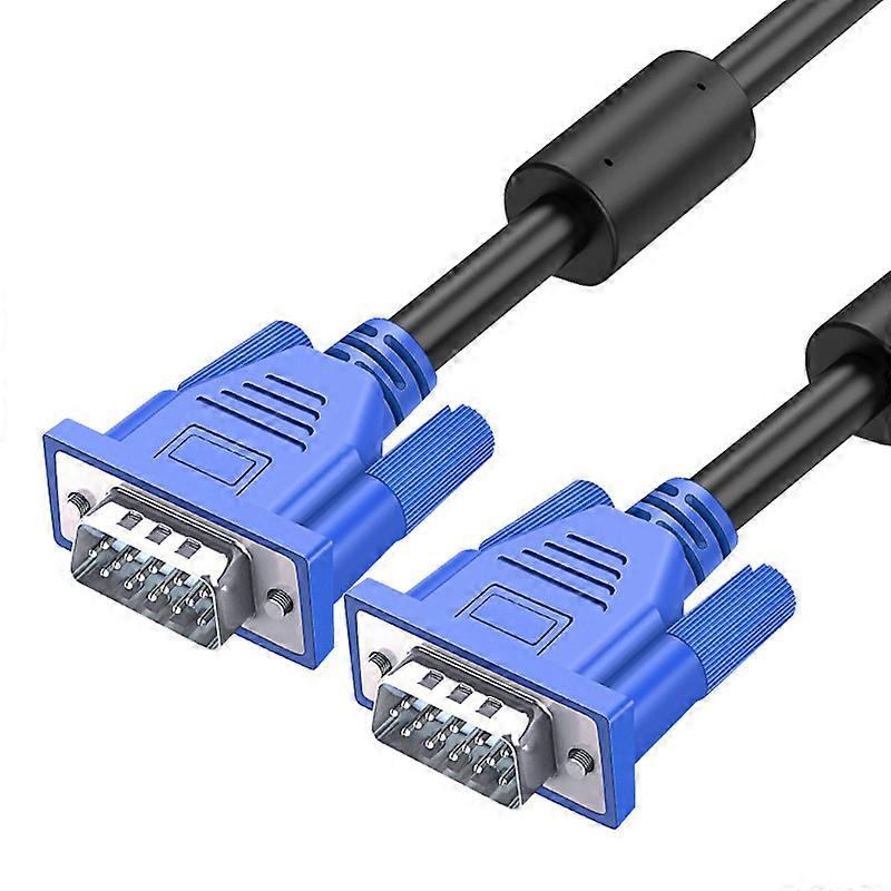 Vga Cable Computer Monitor Tv Projector Hd Cable Vga Video Extension Line 15/18/5/10 Meters 1440*900p