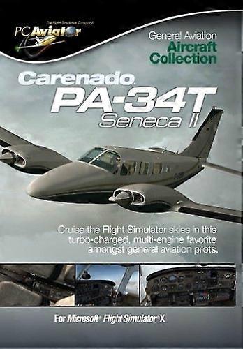 Carenado PA-34T Seneca II - Add-on for Microsoft Flight Simulator X (FSX)  Prepar3D - PC CD - New & Sealed