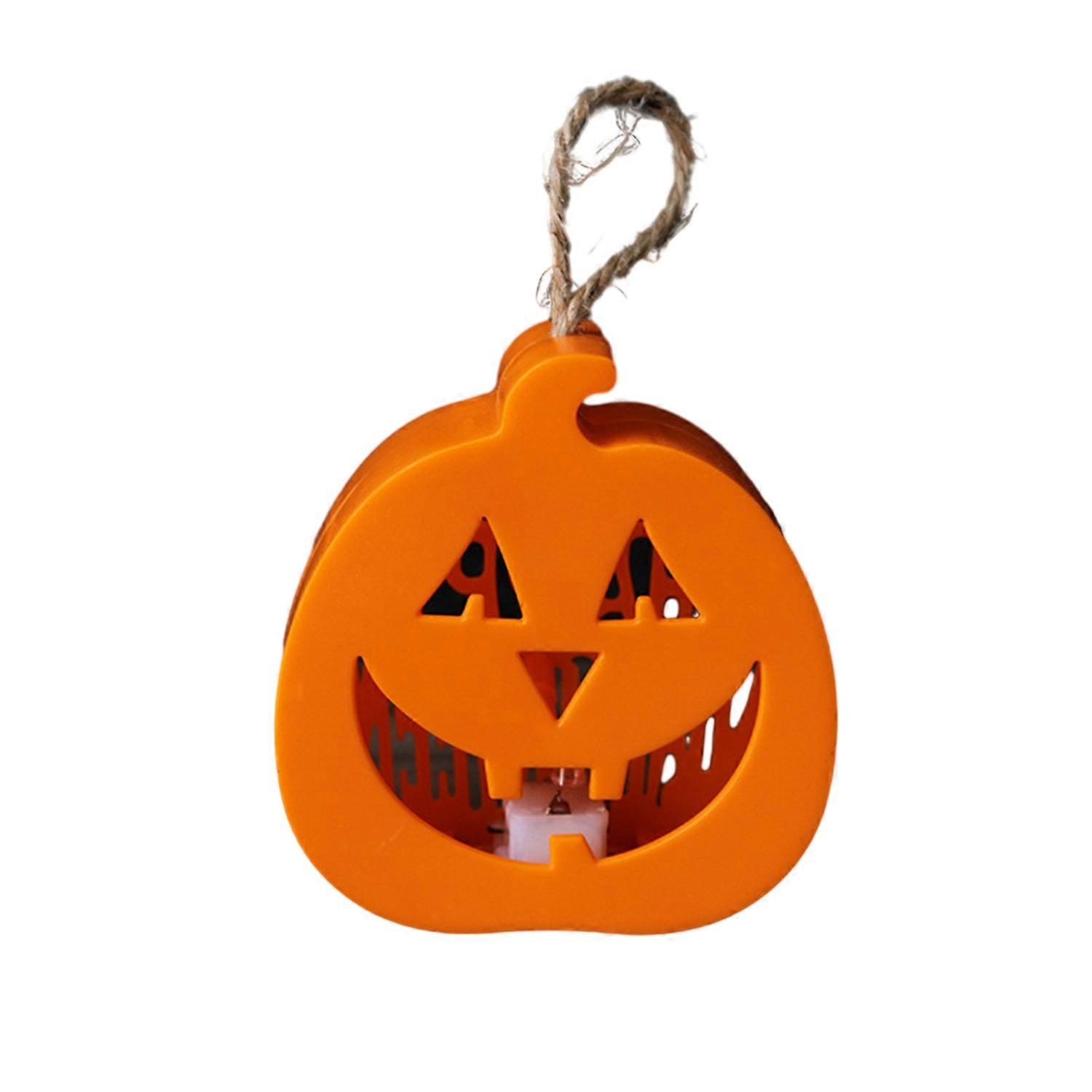 Halloween Light LED Light Hollow Pumpkin Skull Spider Web Shape Ambiance Light Halloween Party