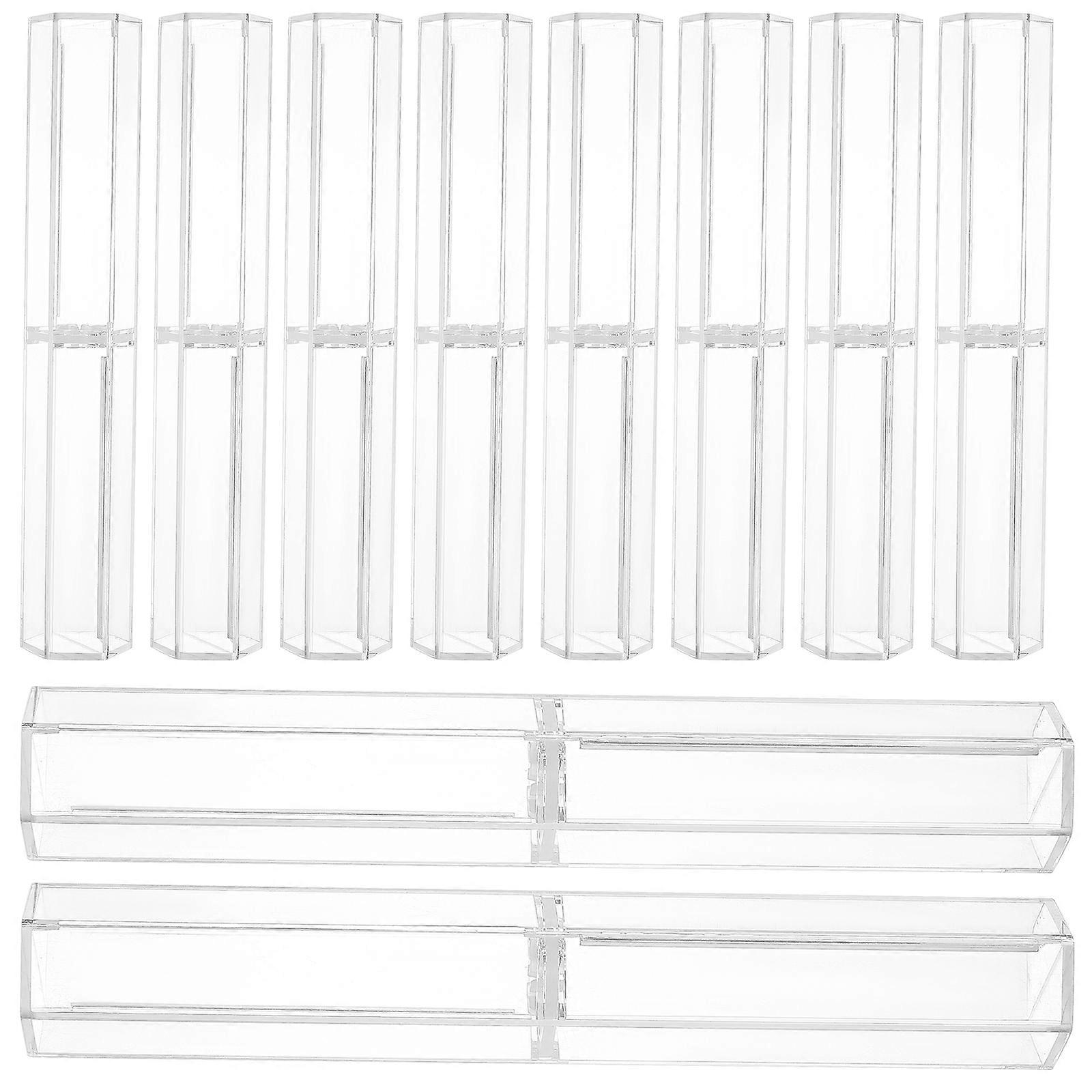 10Pcs Pen Case Pen Boxes Gift Empty Pen Cases Empty Hexagonal Pen Cases Pen Gift Boxes