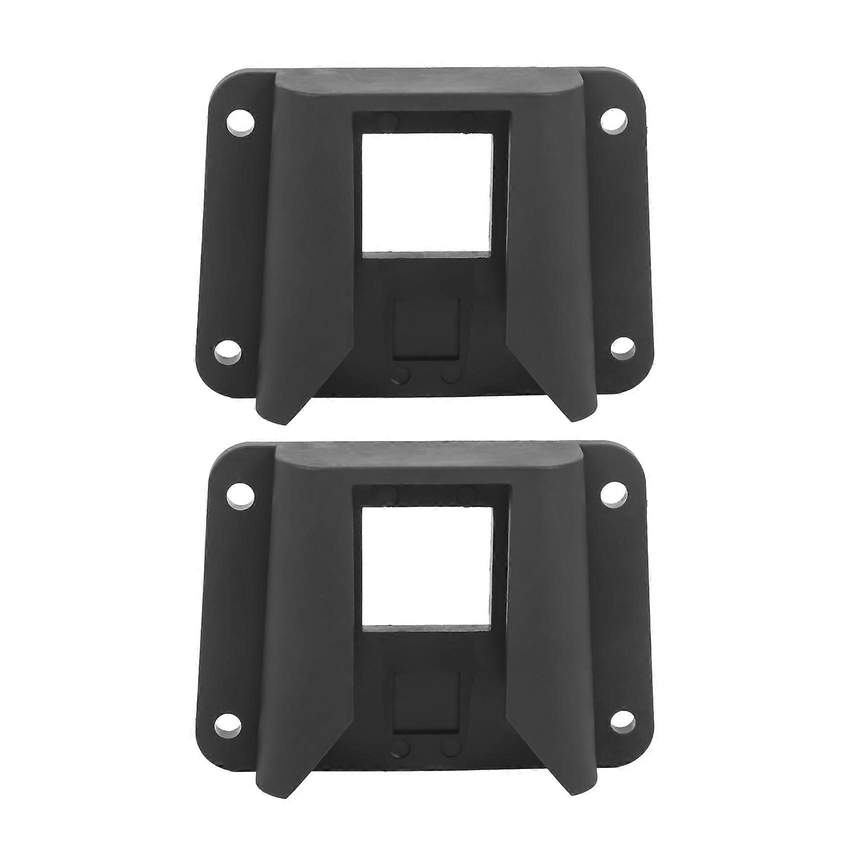 2Pcs Bike Carrier Block Adapter for Folding Bike Bag Rack Holder Front Carrier Block Mount Accessor