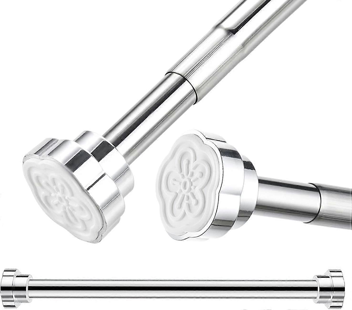 قضيب قابل للتمديد ، 40-55 سم ، قضيب تلسكوبي من الفولاذ المقاوم للصدأ ، بدون حفر