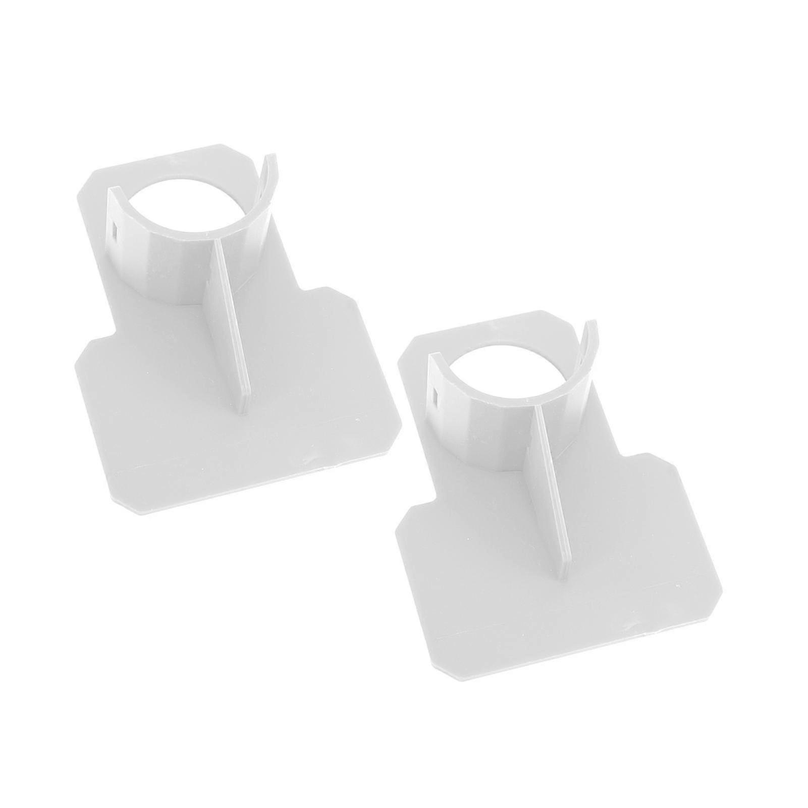 Swimming Pool Hose Support Brackets - 2Pcs Gray Above Ground Pool Accessories