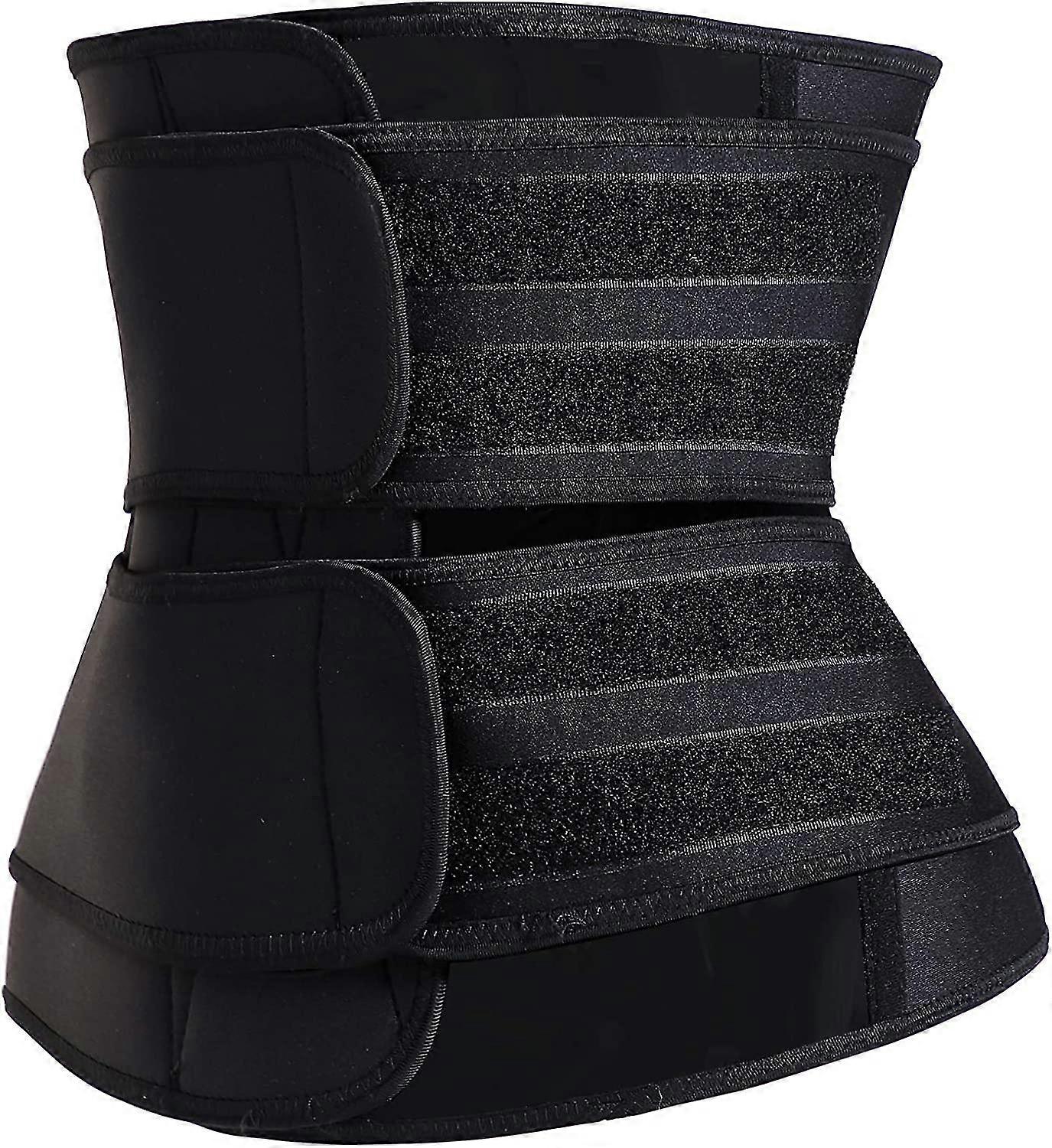 neoprene sweat waist trainer waist trimmer belts for women slimming body shaper sauna exercise