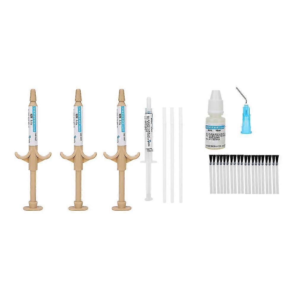 Dental Orthodontic Brackets Braces Glue Bonding Self Curing Adhesive Paste Kit( )