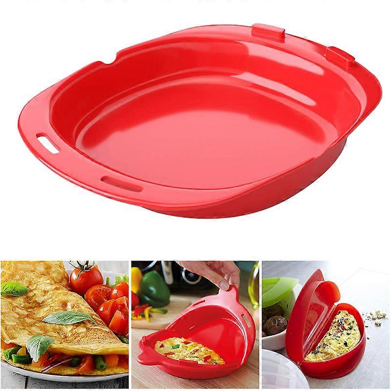 Silicone Omelette Maker Nonstick Microwavable Quick Breakfast Maker