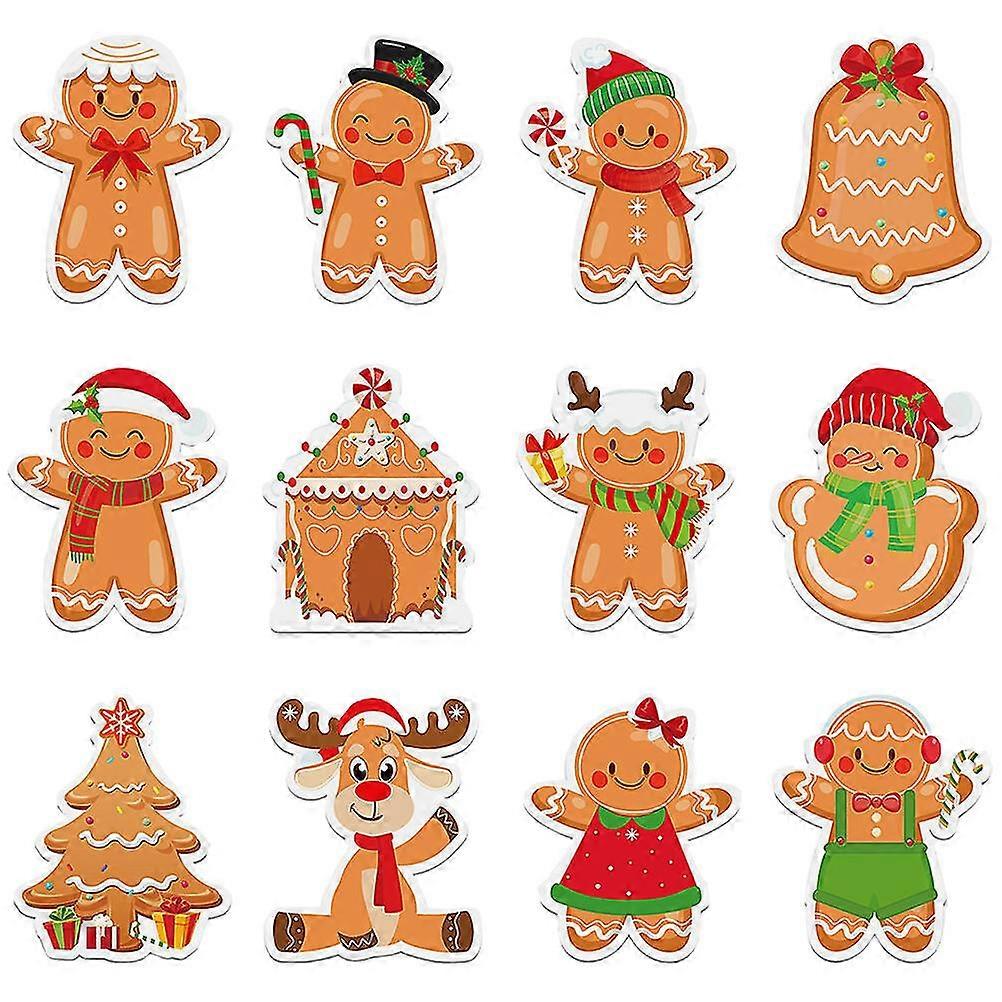 12 Books Christmas Note Pads Daily Use Memo Stickers Multi-function Note Stickers Note Supply