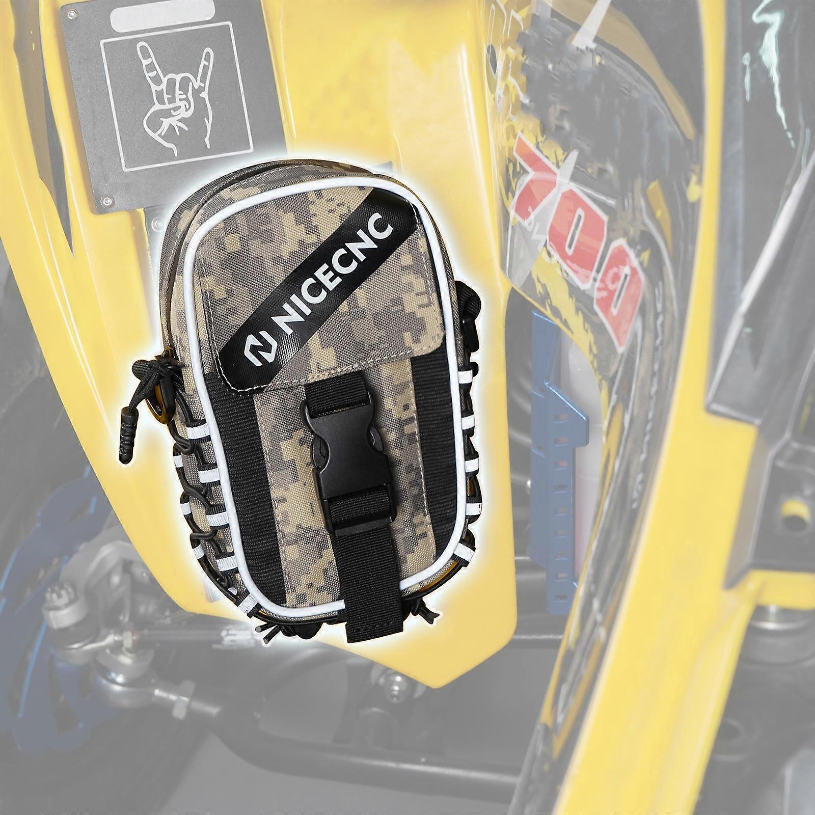 עבור ימאהה Raptor 700 700R 2016-2023 SE 2014-2020 תיק פנדר עמיד למים תג אזהרה לוח אחסון תיק אחסון אביזרי טרקטורונים