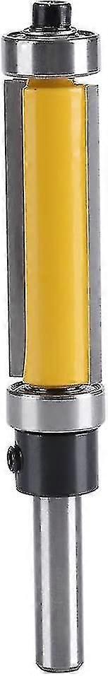 1/4 Inch Shank Pattern Flush Trim Bit With Top And Bottom Bearing Woodworking Tool