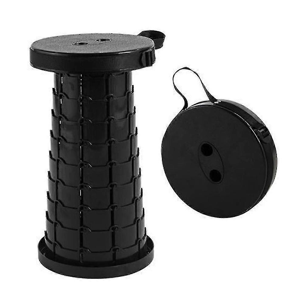 Fgao Portable Telescoping Stool, Retractable Stool For Camping Garden Fishing
