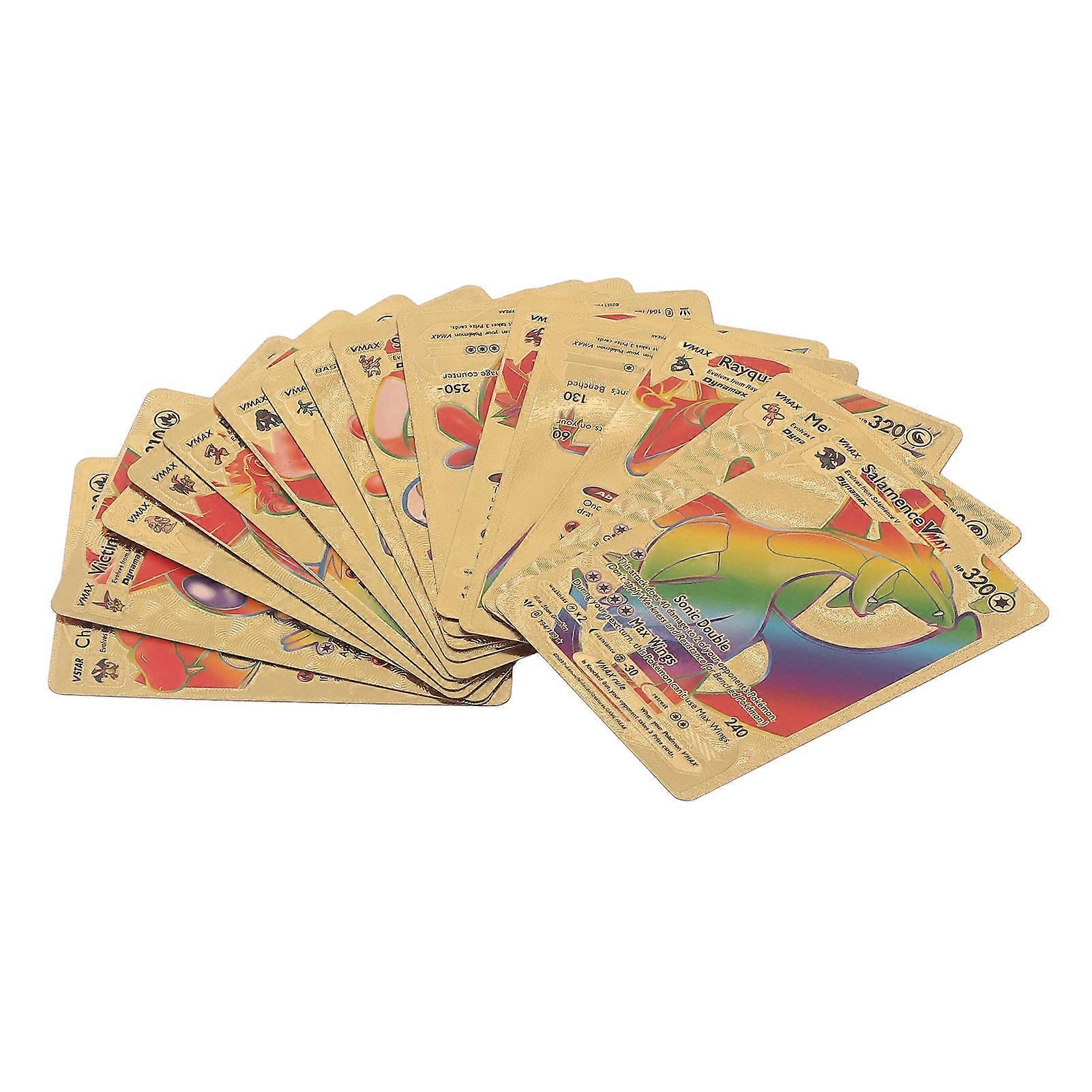 55pcs Anime Cards Portable PVC Cartoon Pattern Game Props Anime Cards Packs Collection for Party Black