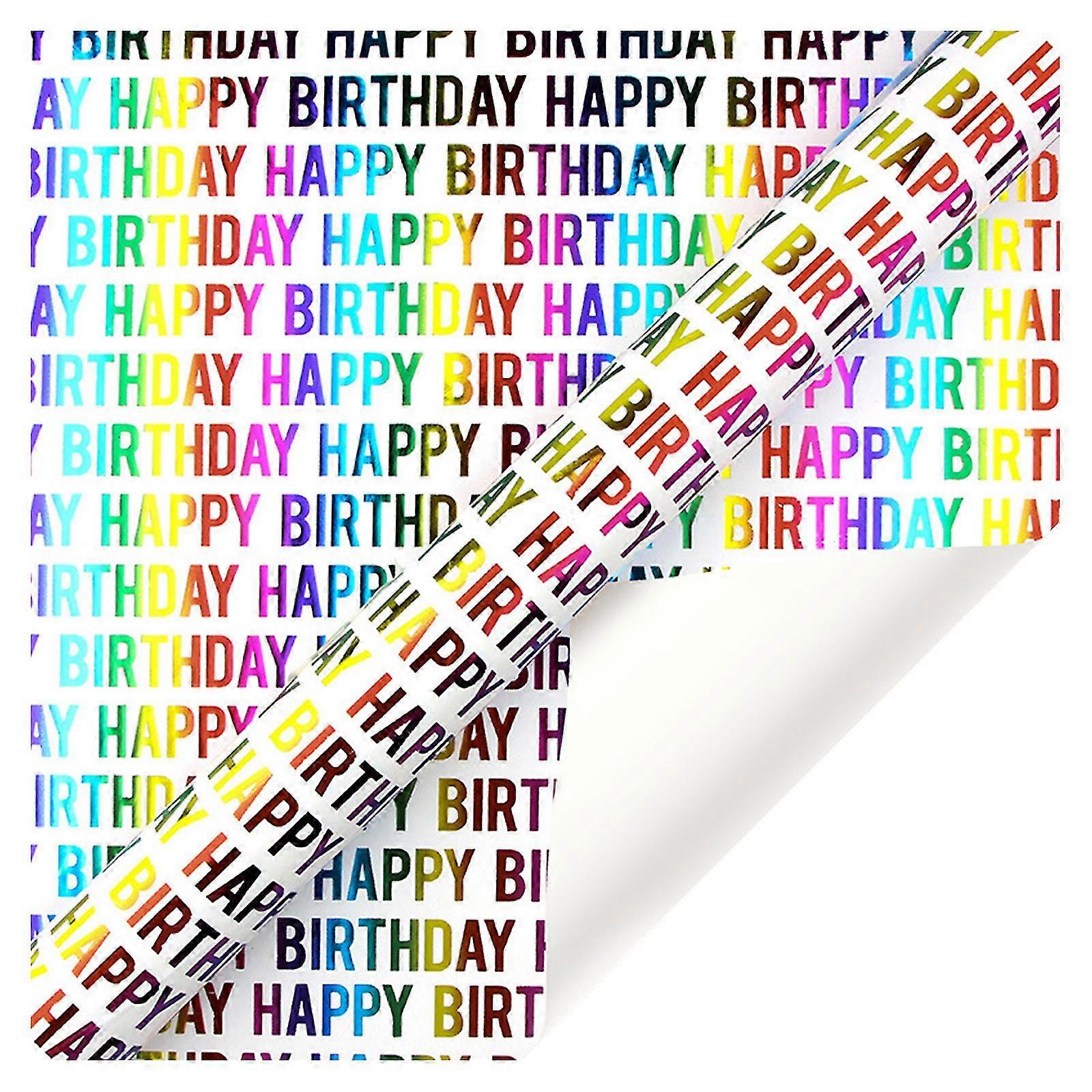 Colorful Bronzing Gift Wrapping Paper Colorful Bronzing Gift Wrapping Paper