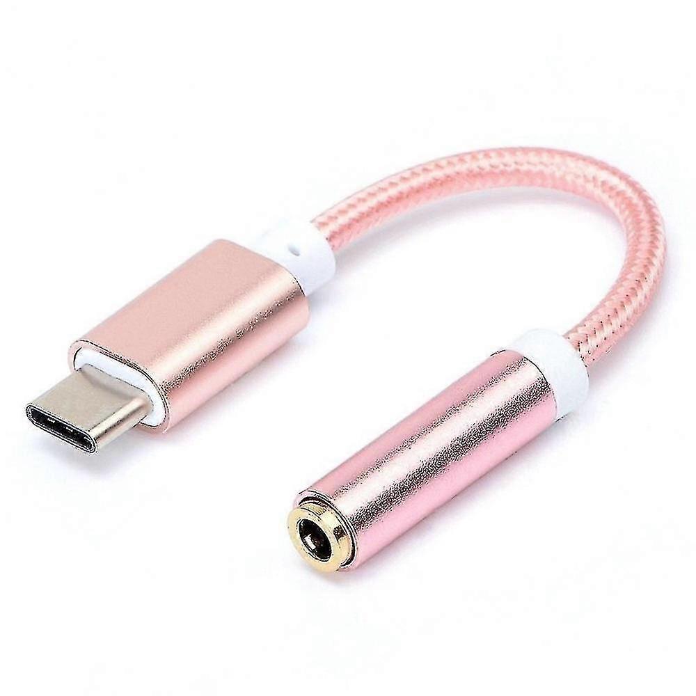 Type-c To 3.5mm Jack Converter Earphone Audio Adapter Cable Headphone Aux Cable