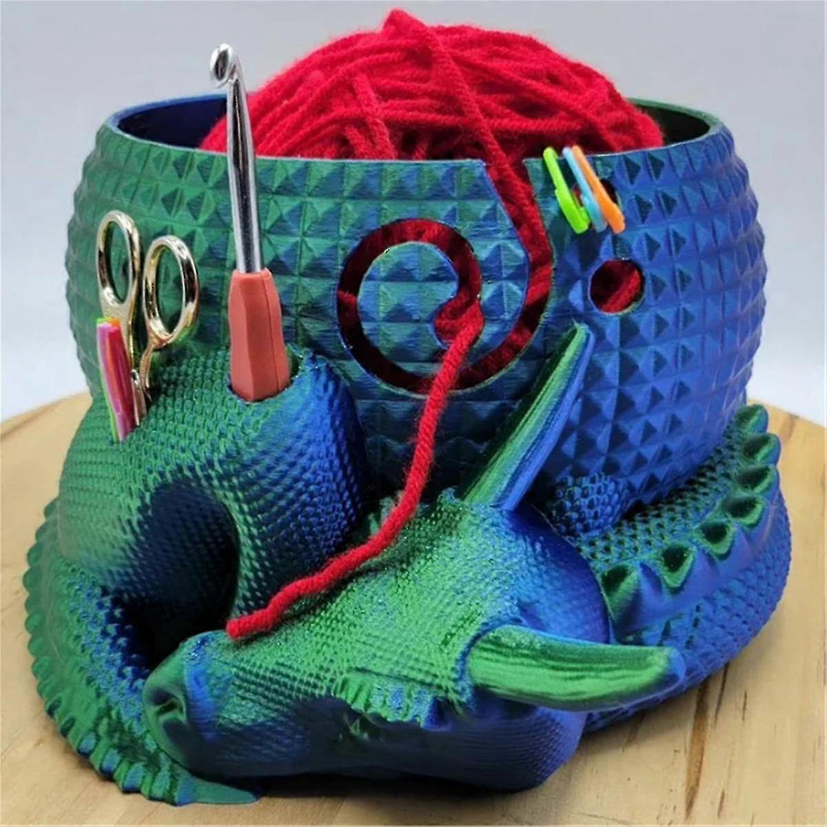 Fantasy Dragon Egg Garnschale - Garnaufbewahrung Gegen Verheddern