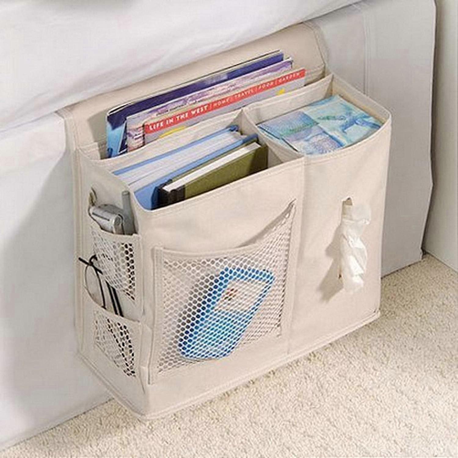 Pocket bedside storage pocket storage organization