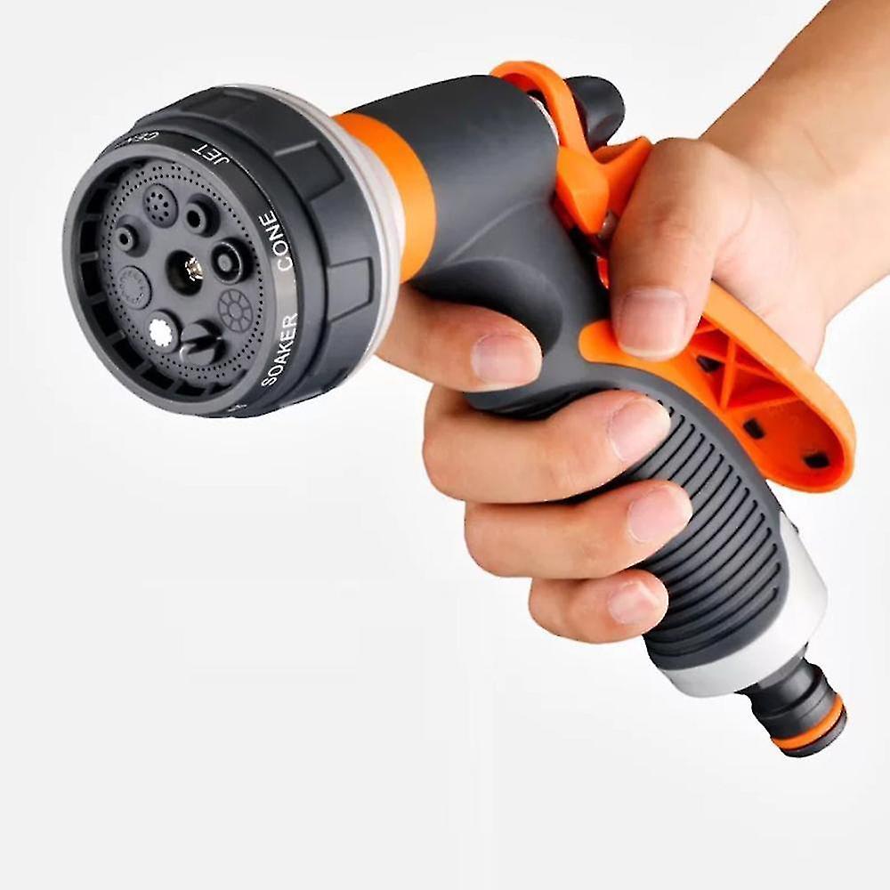 Garden Hose Spray Nozzles Lawn Hose Multifunction High Pressure Sprayer