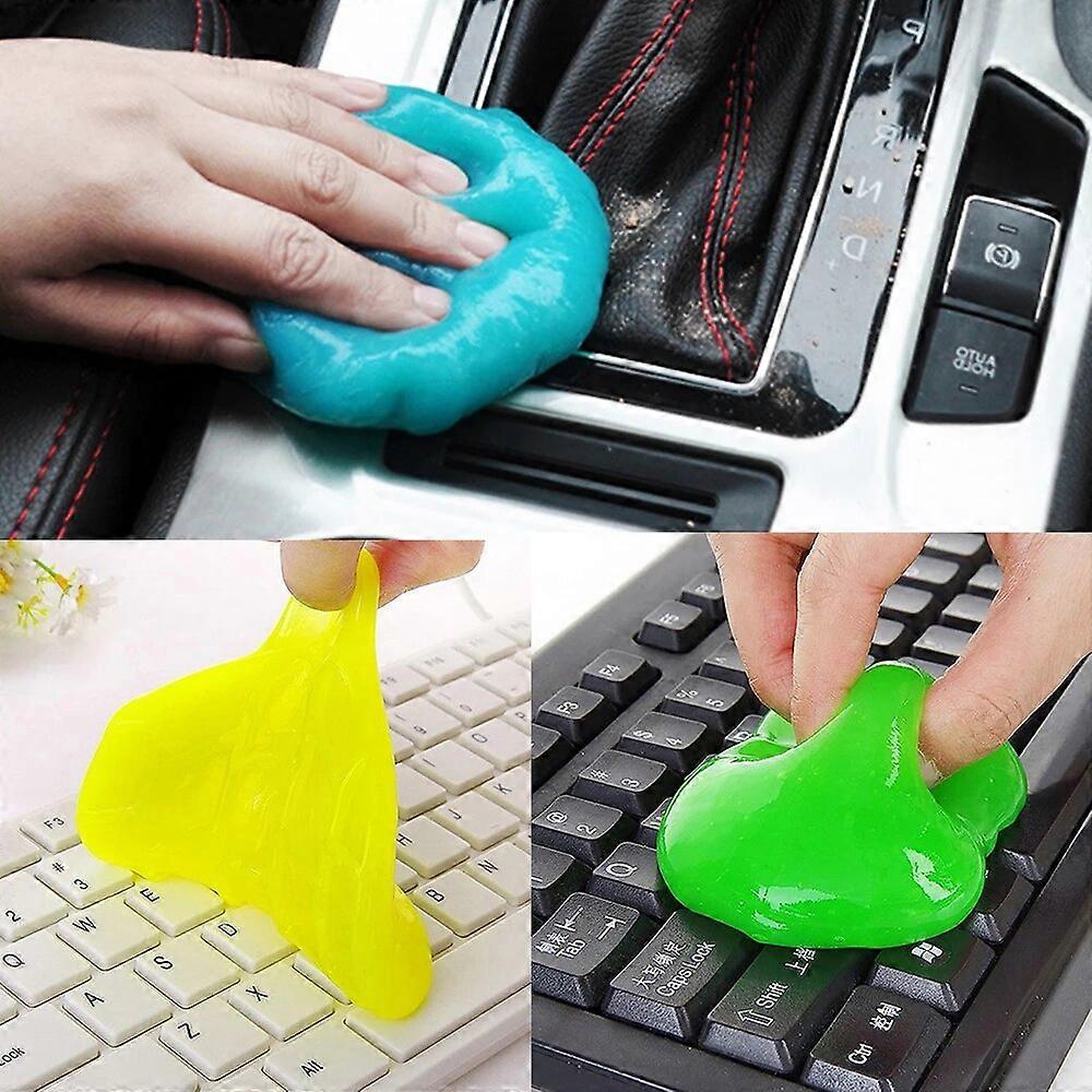 Multi-purpose Car Wash Mud Soft Plastic Air Conditioning Outlet Keyboard Dust Cleaner Magic Glue Does Not Touch The Gap
