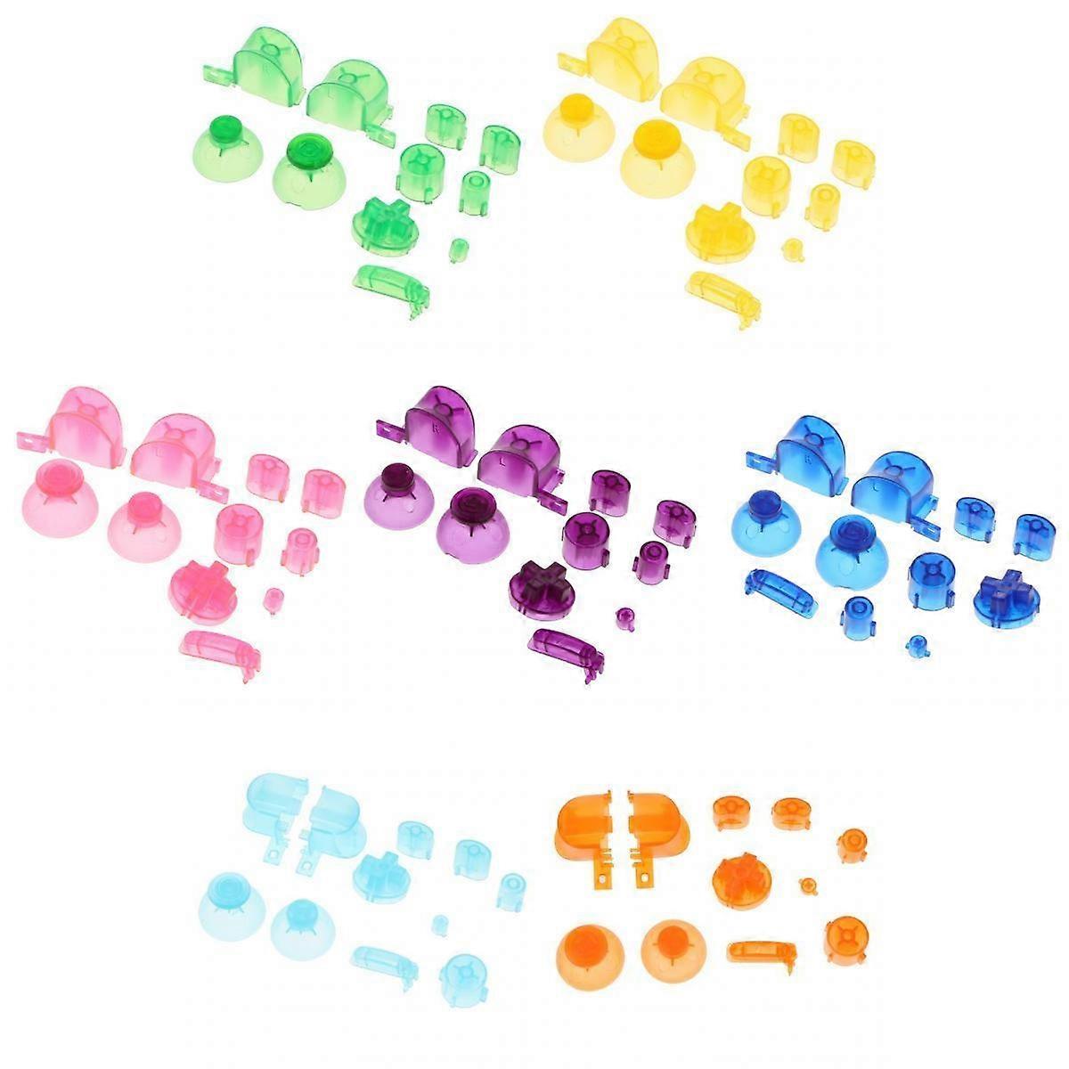 7Pack Handle ABXYZ Button+Thumbsticks D-pad Mod for Nintendo NGC Controller