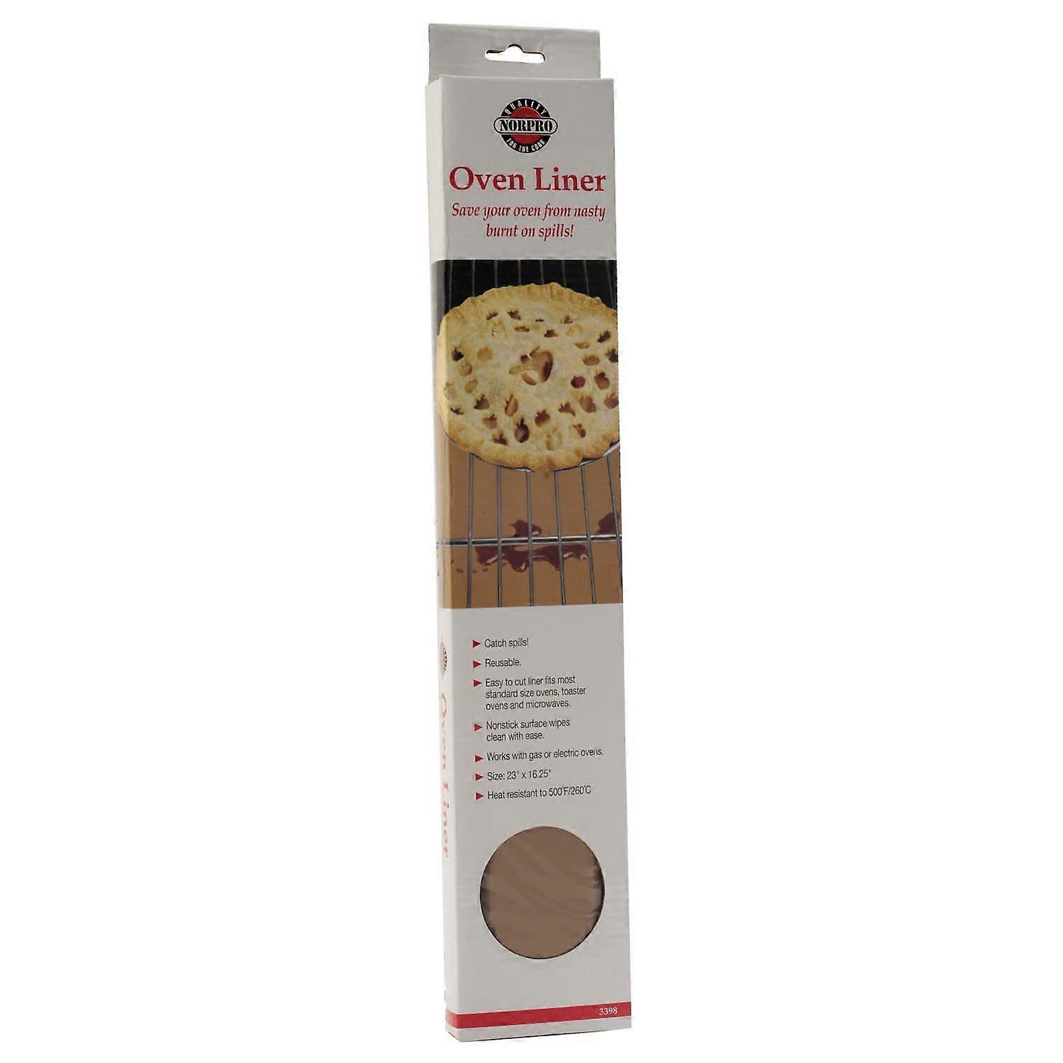QUALITY FOR THE COOK Oven Liners Microwave Splatter Guard Drip Spill Catcher 23 x16.25 inch 2PCS