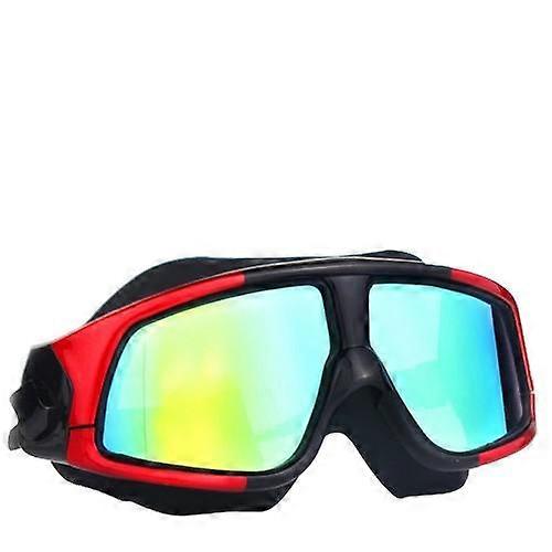 New Fashion Large Frame Swimming Goggles for Adults High Quality HD Antifog Swim Glasses