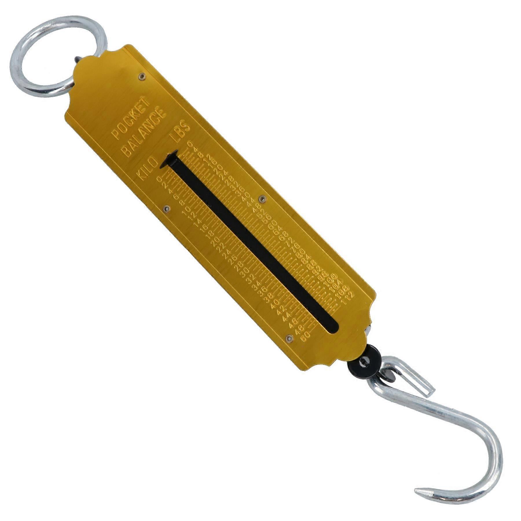 Luggage / Fishing Pocket Spring Balance Weighing Scales 50KG TE727
