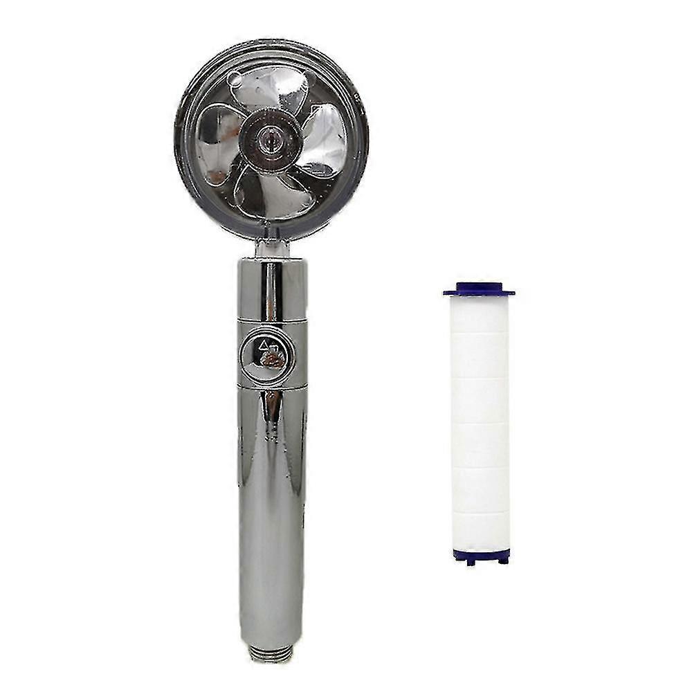 high pressure shower head 360 degree rotating water saving hand spray