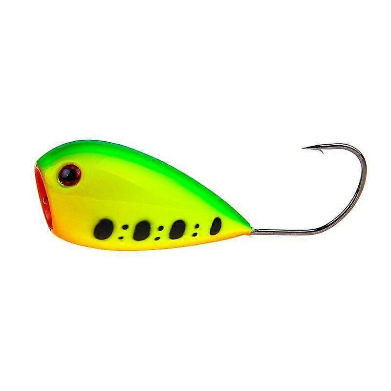 Artificial Lure Popper Fishing Lure Crankbait Single Hook Floating Hard Bait 1Pc