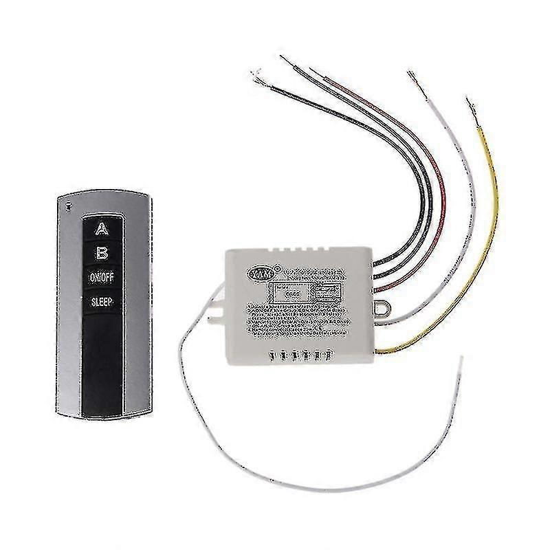 Wireless 2 Channel On/off Lamp Remote Control S  Receiver Transmitter
