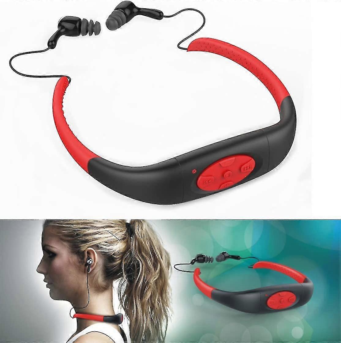 Ipx8 αδιάβροχο 8GB υποβρύχιο αθλητικό mp3 λαιμό αναπαραγωγής μουσικής